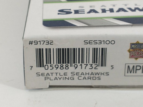 2 Decks Seattle Seahawks Playing Cards NFL Football Fan Guy Gift Poker Night NEW - Picture 4 of 8