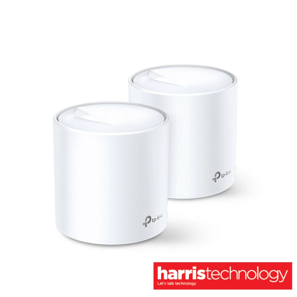 TP-Link Deco X60(2-pack) AX3000 Whole Home Mesh Wi-Fi 6 System