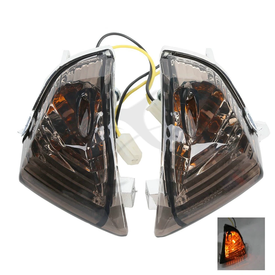 Luz indicadora de señal de giro trasera de humo apta para Suzuki GSXR1000 GSXR 1000 2005-06 Foto 2 de 4