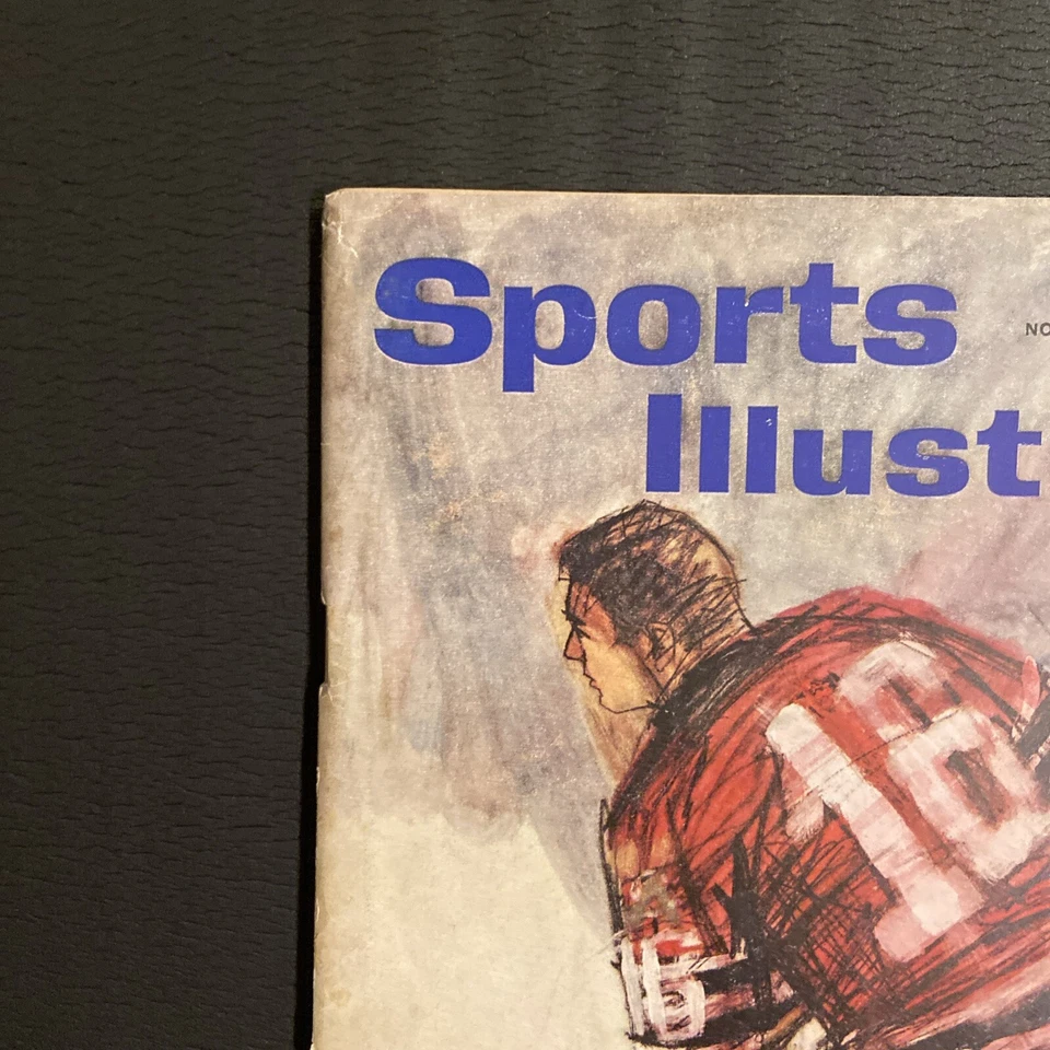 HOF Bobby Hull Signed Hockey Sports Illustrated Magazine Nov 14 1960 Blackhawks - Image 3 of 4
