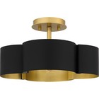 Quoizel Black Glass Chandeliers & Ceiling Fixtures
