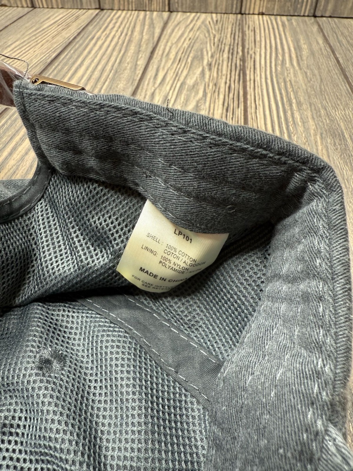 Electrada Gray Baseball Cap With Embroidered Logo… - image 4