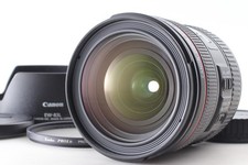MINT w/Hood Canon EF 24-70mm f/4 L IS USM ULTRASONIC Zoom Lens from JAPAN