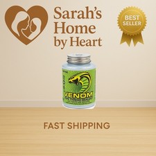 Venom Pro-Grade Pipe Thread Sealant, Soft-Set, High Viscosity, Low Odor, for ...