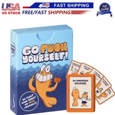 Go F**k Yourself The Adult Go Fish GaGN You've Always Wanted Hilarious Card GaKU