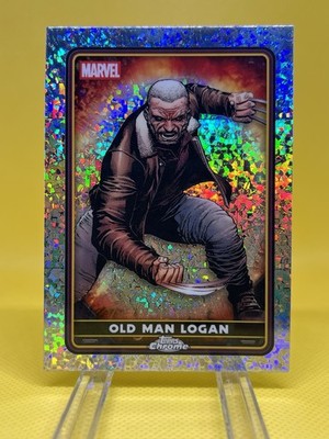 2025 Topps Chrome Deadpool - Old Man Logan #2 Mini Diamond Refractor Marvel MCU