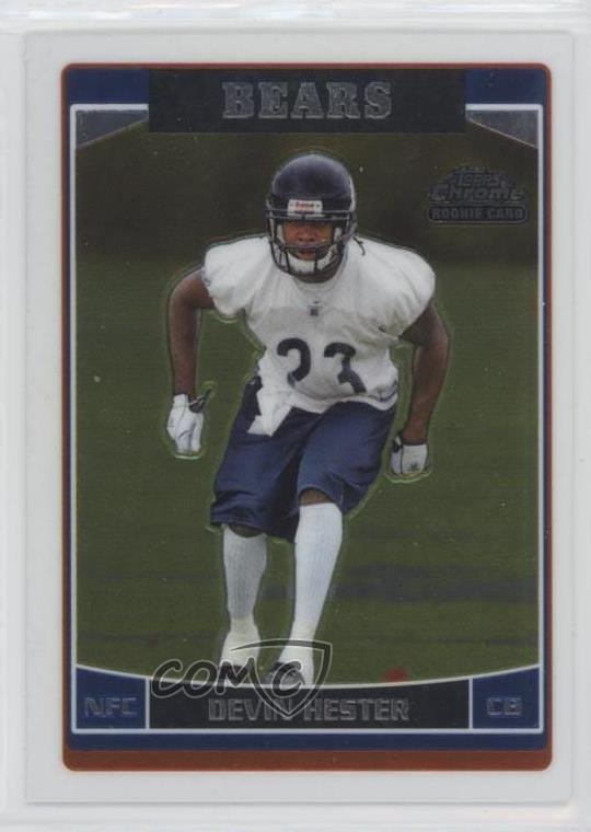 2006 Topps Chrome Devin Hester #252 HOF 05nw