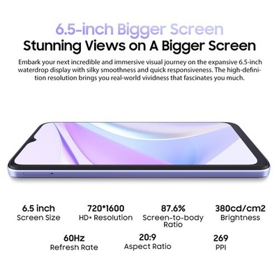 Blackview WAVE 6C 4G Smartphone 4GB+32GB 6.52