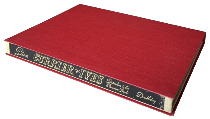CURRIER & IVES Printmakers to the American People by Harry T. Peters 1942 1st Ed - Image 2 of 4