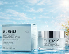 ELEMIS Pro-Collagen Marine Cream SPF30 50ml – Anti-Aging Hydration NEW