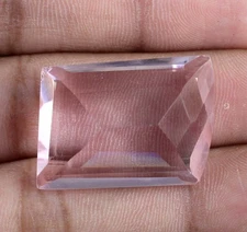 Brazilian Pink Topaz 41.35 Ct/25 mm Fancy Gemstone Certified T15724 Bumper Offer