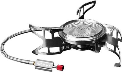 Camping Stove Backpacking Stove Portable Gas Stove with Piezo Ignition. 3800W...