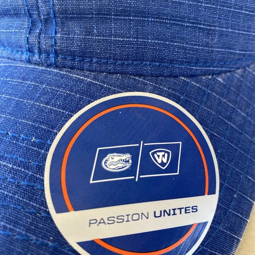 NEW WT Florida Gators SEC NCAA Hat Cap TOP OF THE WORLD Blue Gray OSFA Strapback - Picture 3 of 14