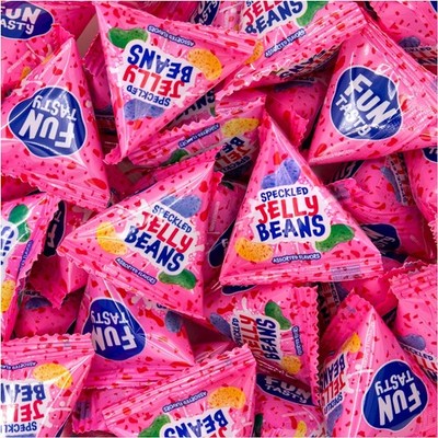 Jelly Beans - 60 Mini Packs - Easter Eggs Fillers - Individually Wrapped Candy