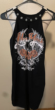 Fashion Nova New York Bound Mini Dress, NEW, Black, Sleeveless, Size M