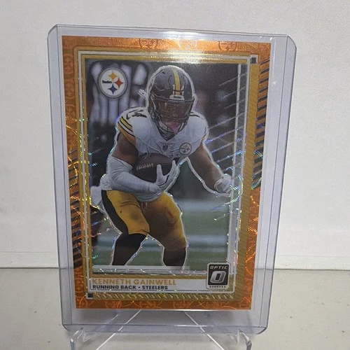 2025 Donruss Optic Football Orange Scope Kenneth Gainwell #97