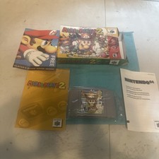 Mario Party 2 N64 Nintendo 64 Complete CIB Authentic! Very Good Condition!