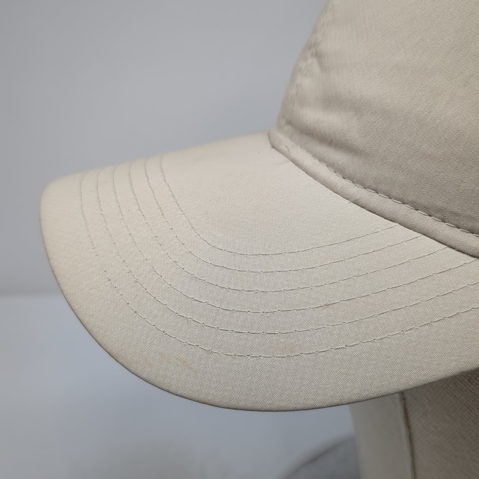 Ahead Performance Strapback Baseball Cap Beige On… - image 5