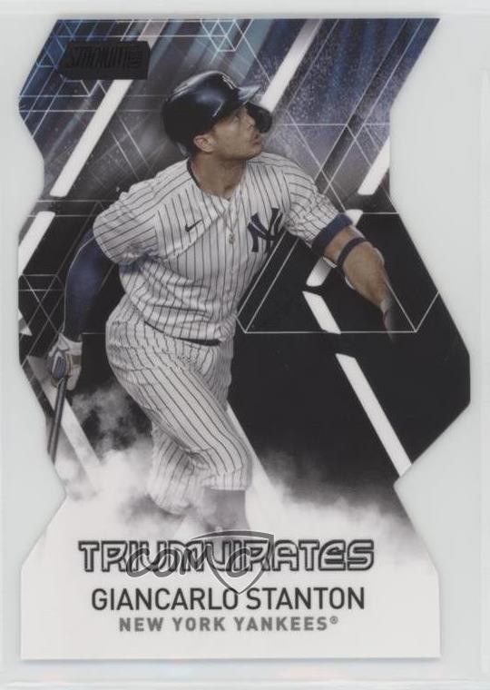 2021 Topps Stadium Club Triumvirates Black 19/99 Giancarlo Stanton #T-10 2r8