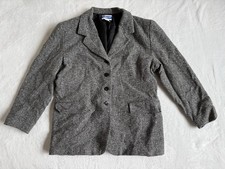 Vintage Pendleton Black  White Wool Blend Made In USA Size 16