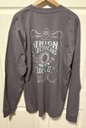 IBEW International Brotherhood Electrical Workers XL NEW Long Sleeve Omaha gray — photo 2