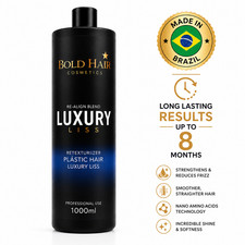 Bold Hair Luxury Liss Nanoplastia   Professional Hair Straightening Treatment 1L