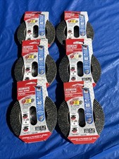 Diablo Dcx045060n01f Steel Demon 4-12 40 Grit Type 29 Flap Discs Lot Of 6 Fs Diablo Dcx045060n01f Steel Demon 4-12 40 Grit Type 29 Flap Discs Lot Of 6 Fs
