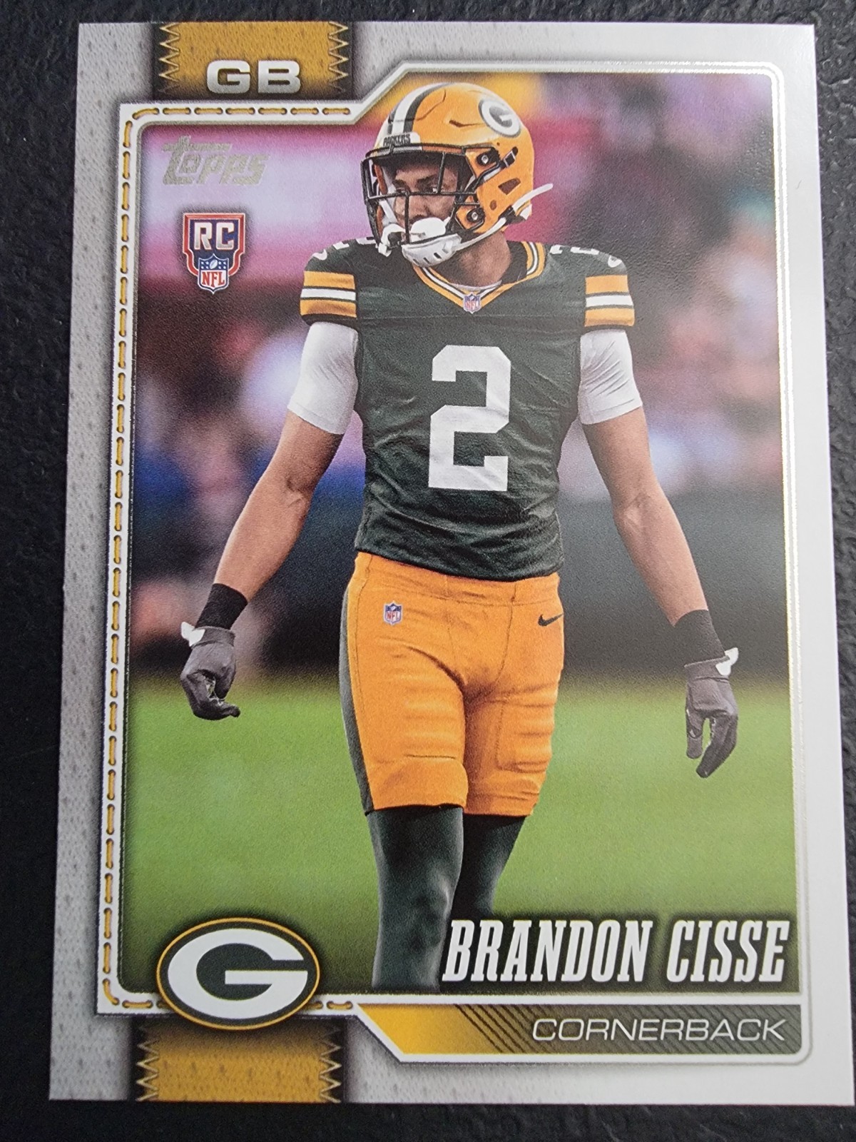 2026 Topps Flagship Football Brandon Cisse #375 Rookie Card RC