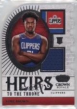 2023-24 Panini Crown Royale Heirs to the Throne Kobe Brown #HT-BRO 11r1