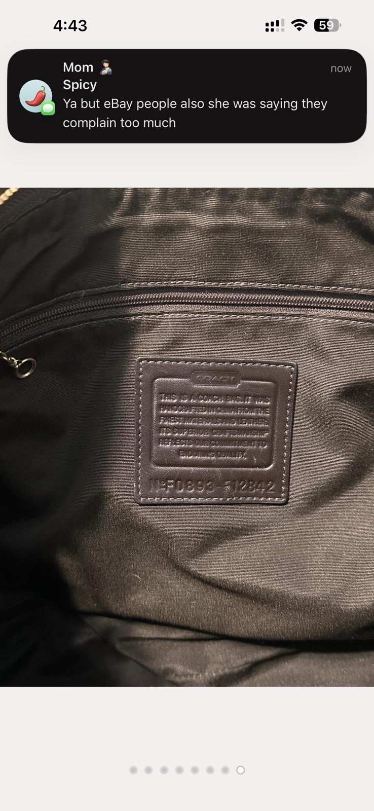 RARE Limited Edition Large COACH Patchwork Should… - image 15