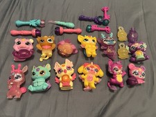 Magic Mixies Mixlings Lot - 12 Mini Figures, 7 Wands,  3 Lanterns Mystery Toys