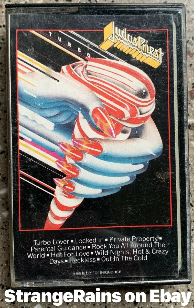 Judas Priest TURBO - Cassette Tape - ROB HALFORD - HEAVY METAL | eBay