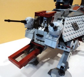 LEGO - STAR WARS - AT-TE WALKER - 7675 - INCL. TWO MINFIGS+BOOKS ON FLASH DRIVE