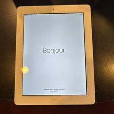 Apple iPad 4 A1458 4th Generation 16GB Wi-Fi white - WORKS