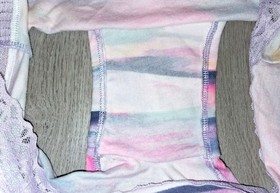 Lot of Victoria's Secret PINK Low Rise Boyshort Panties Size Medium Tie Dye Lace