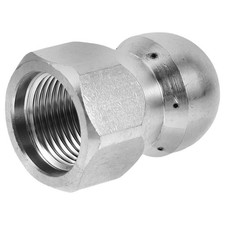 Dysza odtykania kanalizacji Stal nierdzewna Jet Cleaning do głowicy maszyny