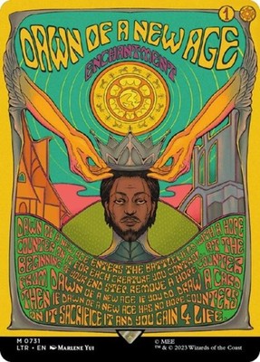 Dawn of a New Age (Borderless Poster) - Near Mint MTG