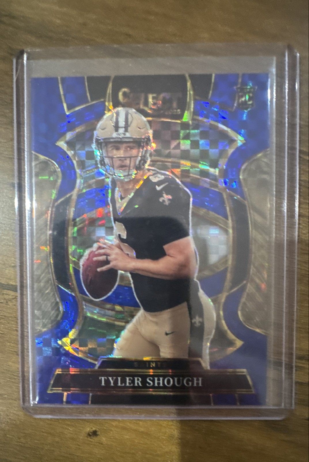 2025 Panini Select - Concourse Tyler Shough #41 Blue Prizm /249 (RC)