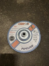 CGW 7"x1/8"x5/8" White Aluminum Oxide Grinding Wheels A24 T-BF T27 10PC