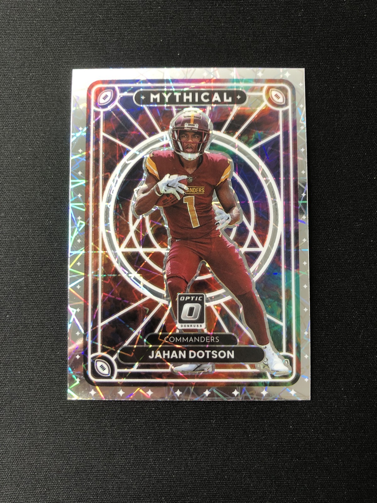2022 Panini Donruss Optic Jahan Dotson Mythical Commanders