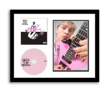 Machine Gun Kelly Autograph 11x14 Framed CD Photo Tickets To My Downfall ACOA