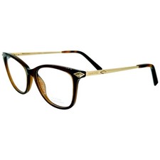 Swarovski SK5284 Womens Plastic Eyeglass Frame 047 Light Brown 50-15