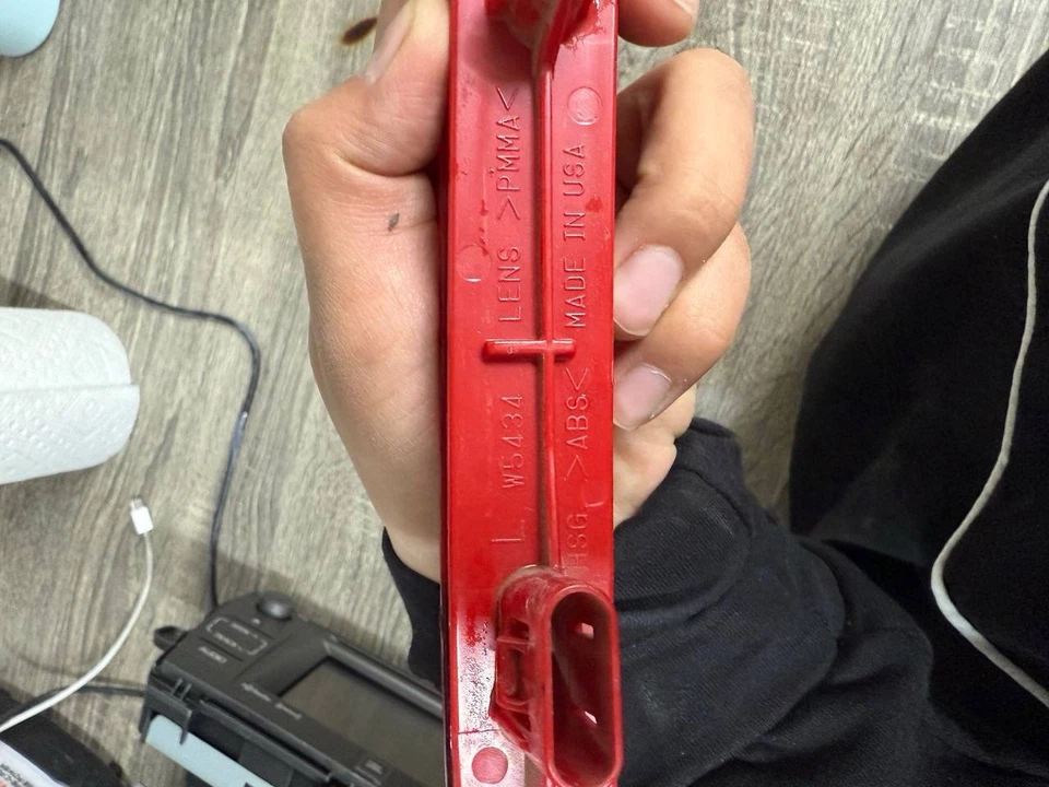 Full LED Bumper Reflectors For Honda Accord, As Tail/Brake/Sequential Signal - Image 3 of 4