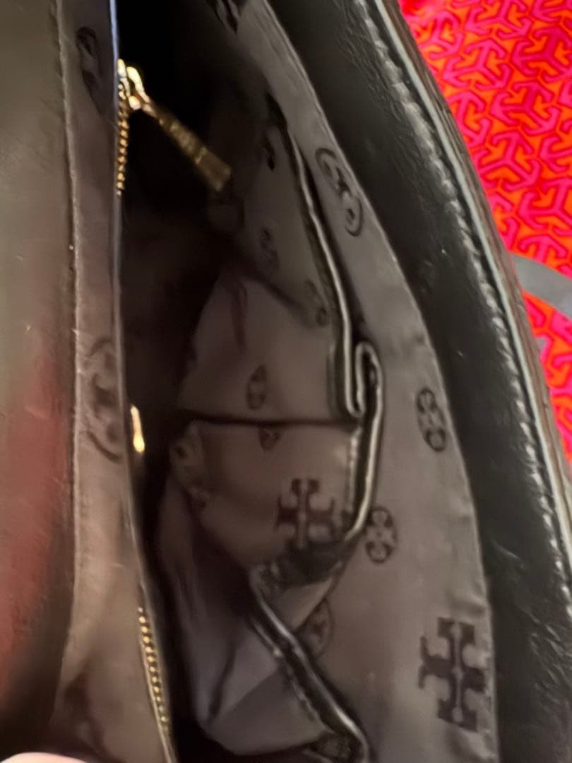 Tory Burch Chain Shoulder Bag Leather Black Women's From Japan thumbnail 7