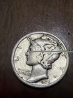 1935 MERCURY SILVER DIME ACTUAL Coin Get Today/VF/ Fill Your Collection
