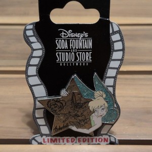 Disney Tinker Bell Soda Fountain Studio Store Hollywood LE 500 Glitter Pin
