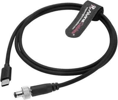 PD Typ-C auf Verriegelung DC 5,5 2,5mm Stromkabel für Atomos Ninja V SmallHD 702