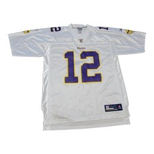 Reebok NFL Minnesota Vikings #12 Harvin Pullover Jersey Adult Size Large White