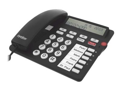 Tiptel 1081000 Analog Phone Wired Horn Speakerphone