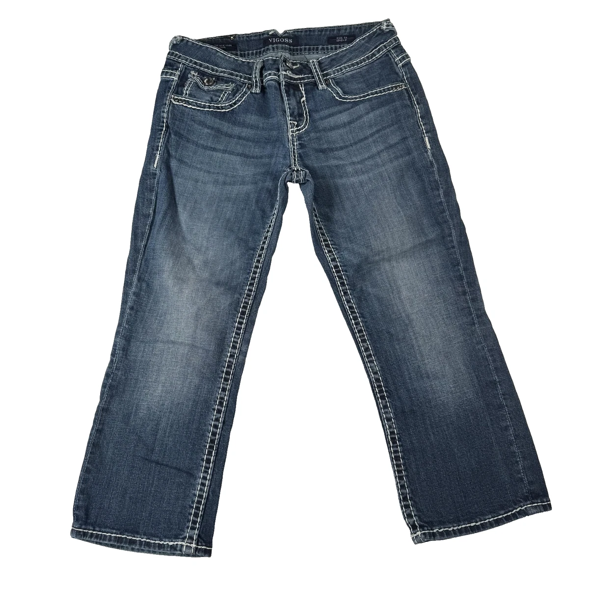 Jeans Fille VIGOSS Taille 14 à Taille Adjustable - Occasion Très Bon État